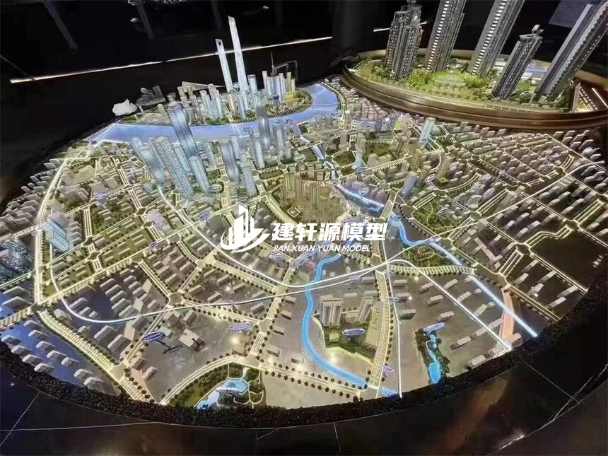 武夷山规划模型制作