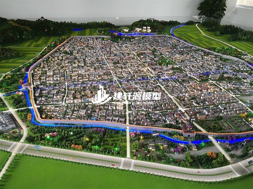 武夷山城市规划模型