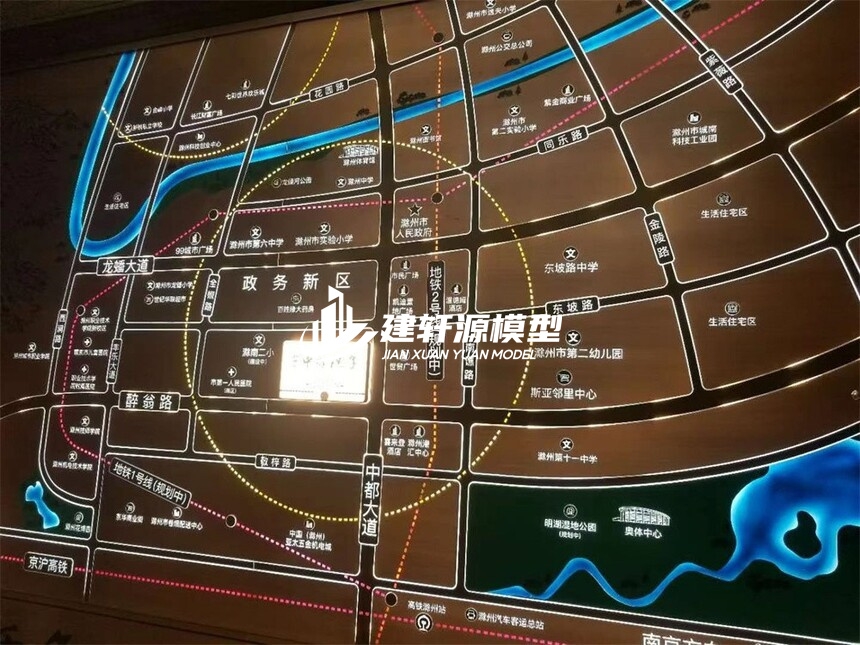 武夷山区域壁挂模型